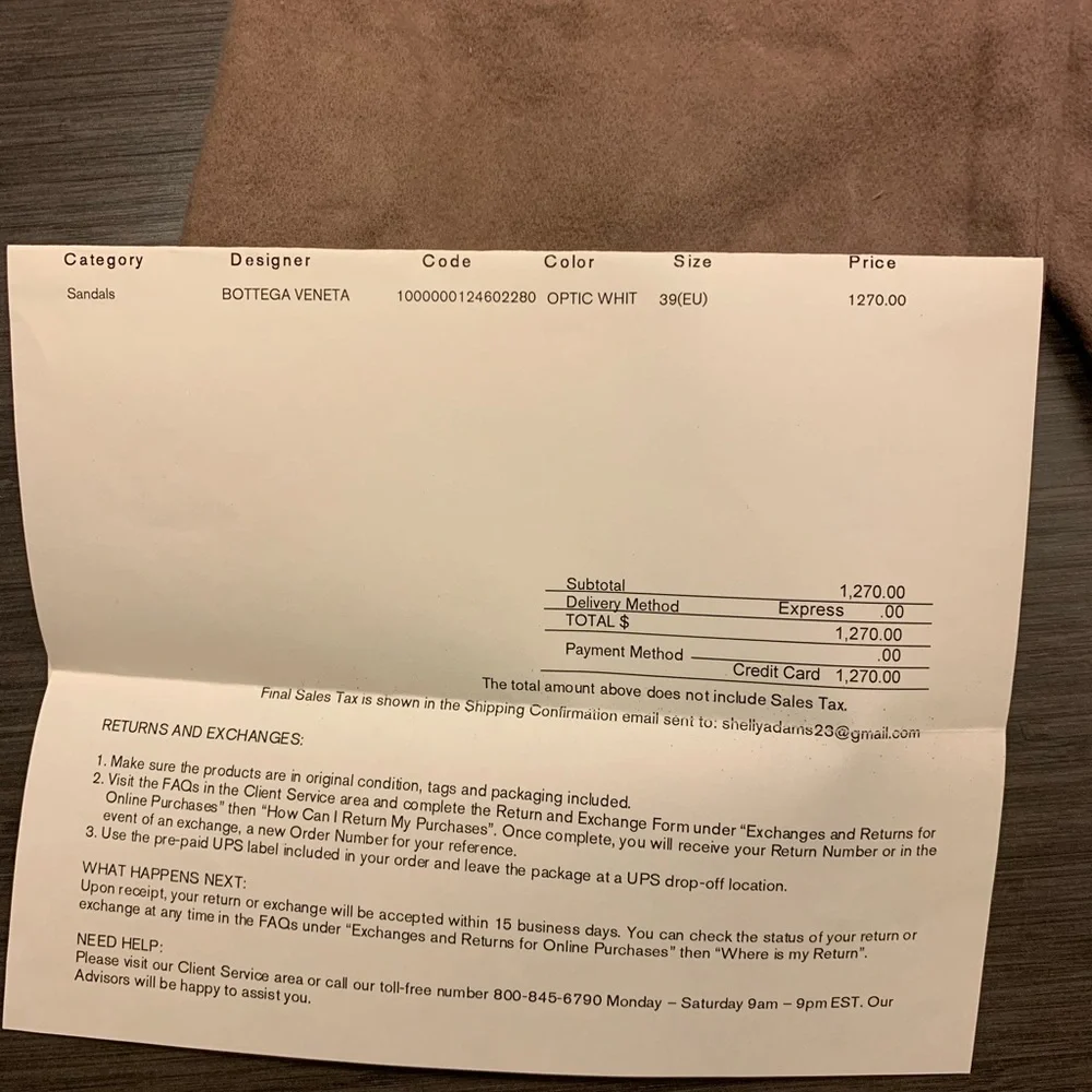 BOTTEGA VENETA SANDALS - Picture 6 of 7